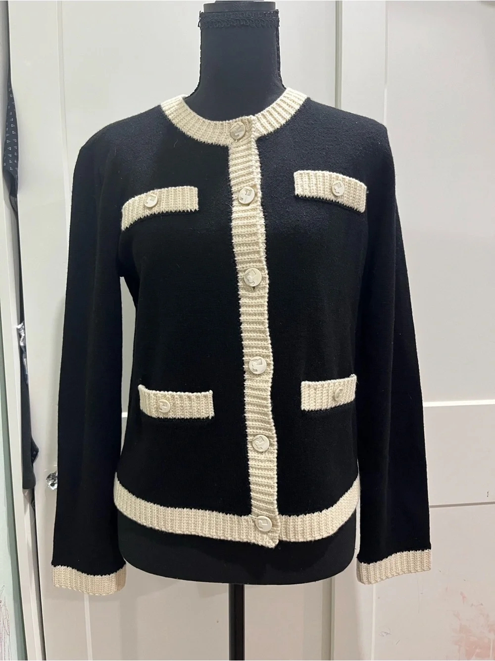 Tory Burch Kendra chunky wool cardigan